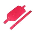 thumbnail image 3 of Milaget Metal Chassis Guard Plate with Stiffener Easy Installation Upgrade RC Car Chassis Guard Rail Kit for 14209 14210 Model Trucks Red, 3 of 7