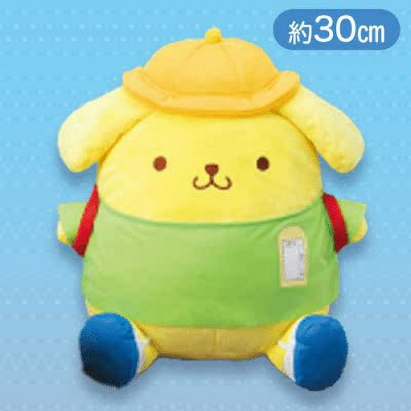 Original Kawaii Sanliou Pom Pom Purin Little Yellow Hat Endorsement Bag Plush Doll Throw Pillow Toys Hobbies Holiday Gifts