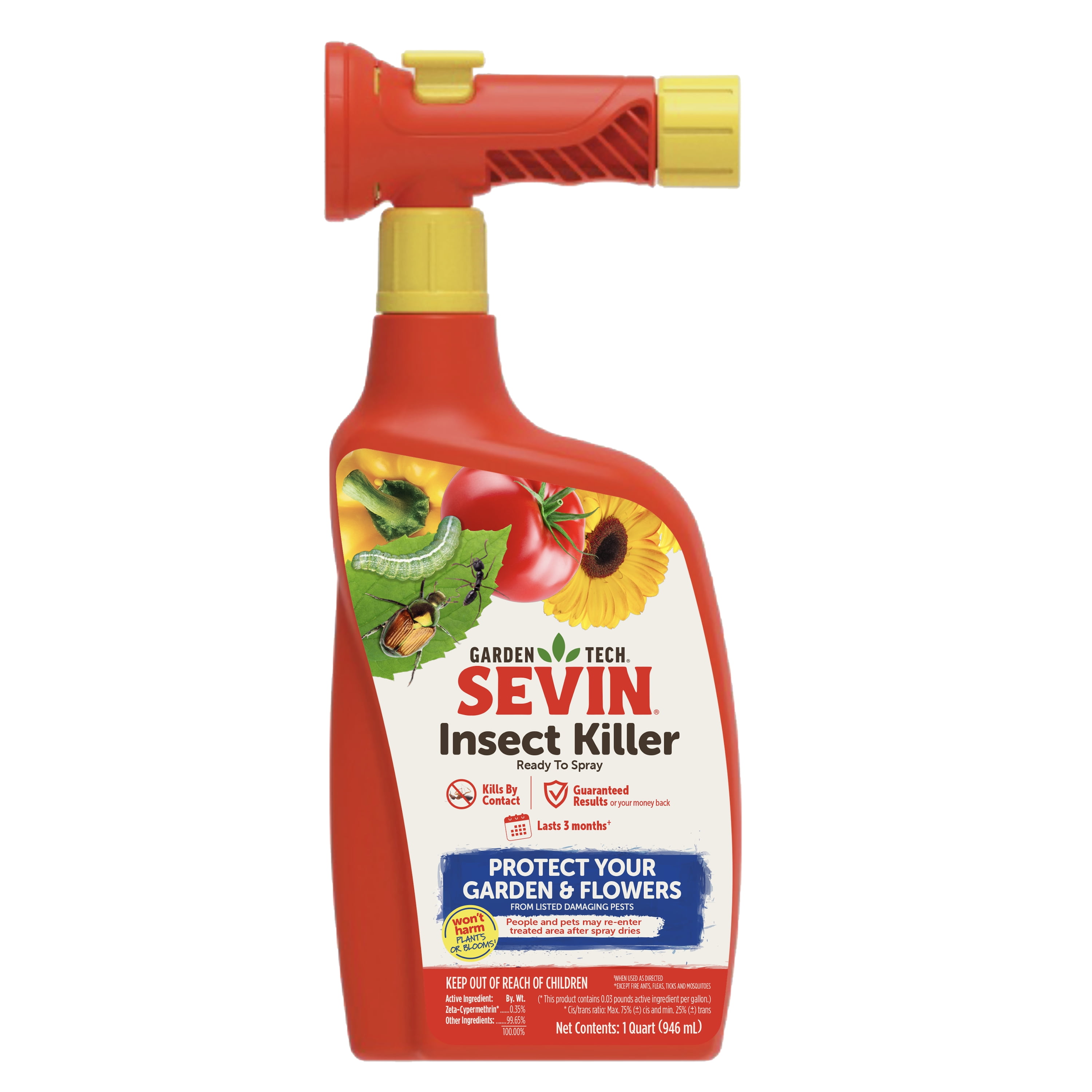 Sevin Lawn and Garden Insect Killer ReadytoSpray, 32 oz.