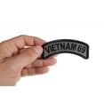 thumbnail image 2 of Patch, Small Embroidered Rocker (Iron-On or Sew-On), Vietnam 1969 Tour Patch Military Service, 3.5" x 1.5" Arch, 2 of 4