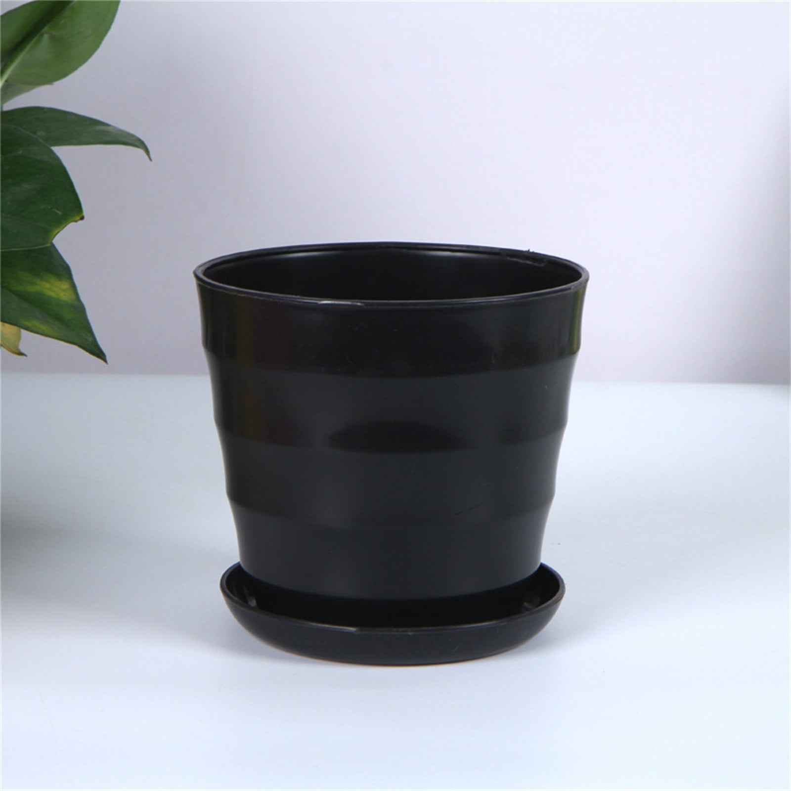 UYUH Unique Boho Design Colourful Plastic Succulent Flower Pot, Beautiful Decorative Planter for Indoor and Outdoor Gardening, Modern Home Garden Ornament Decoration