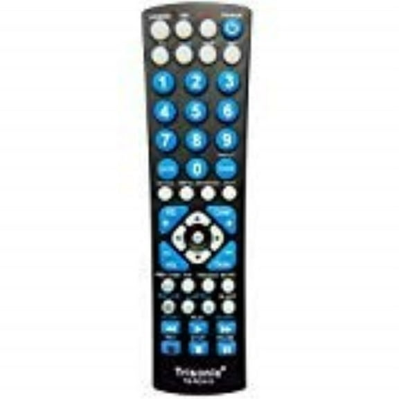 Trisonic 6 Way All in One Universal Remote Control, Programmable Remote, Compatible with TV, AUX,Cable COVERTER Box, CD,DVD, Cable, Satellite and More
