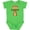 Apple Green, variant on Hamster Cute Pet Gift Boys or Girls Baby Bodysuit