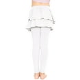 thumbnail image 3 of Stretch Is Comfort Girl's Oh so Soft Ruffle Tutu Skirt w. Built-in Leggings| Child Size 4- 14, 3 of 6