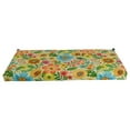 thumbnail image 3 of 45-inch by 19-inch Patterned Outdoor Spun Polyester Loveseat Cushion 945X19-REO-60, 3 of 3