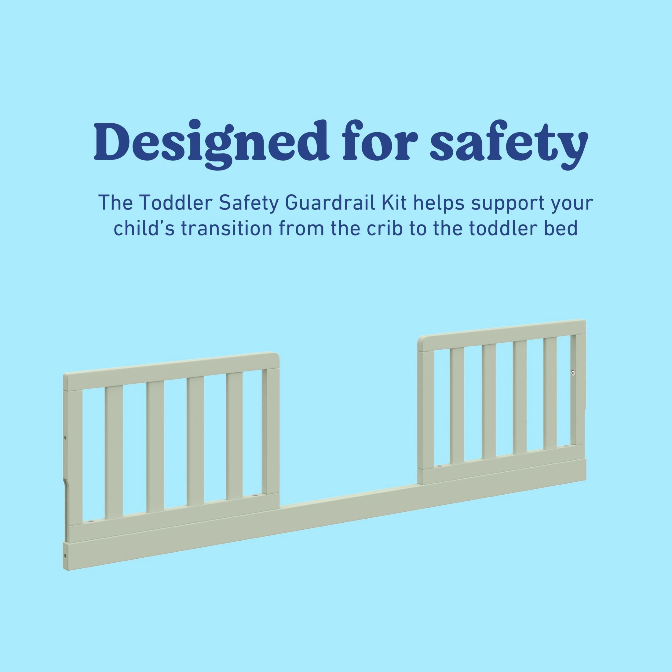 Graco Universal Toddler Safety Guardrail Kit (Slats) - Sage