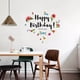 thumbnail image 4 of Vinilos decorativos de feliz cumpleaños para la pared del salón o dormitorio | Arte mural autoadhesivo | Pegatinas murales removibles para la decoración del hogar, la habitación infantil y fiestas, 4 of 6