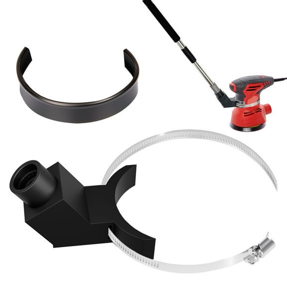 Extension Pole Adapter for Orbital Sander, Wood Deck Sanding Pole Holder Attachment