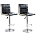 thumbnail image 1 of AmeriHome BS2318SET Modern 2 Tone Bar Stool - 2 Piece, 1 of 3