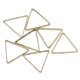 thumbnail image 3 of 20 Piezas Triángulo Joyería Charms Colgantes Joyas Colgantes Intermedios Espaciador para Collar DIY Bronce Gloria Joyería encontrando artesanía, 3 of 9
