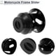 thumbnail image 5 of Protector de guardabarros de aleación de aluminio para slider de marco de motocicleta de 14mm, protección contra choques, 46mm, 46mm, negro, 2 Pcs, 5 of 7