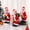 Set (3ps), variant on Twerking Santa Claus,Booty Shaking Walking Circle Santa Claus Singing And Dancing Musical Christmas Toys Animated Santa, Dancing Christmas Toys Desktop Decoration