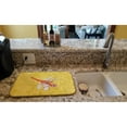 thumbnail image 2 of Carolines Treasures 8866DDM Dragonfly on Yellow Dish Drying Mat 14 x 21" multicolor, 2 of 7