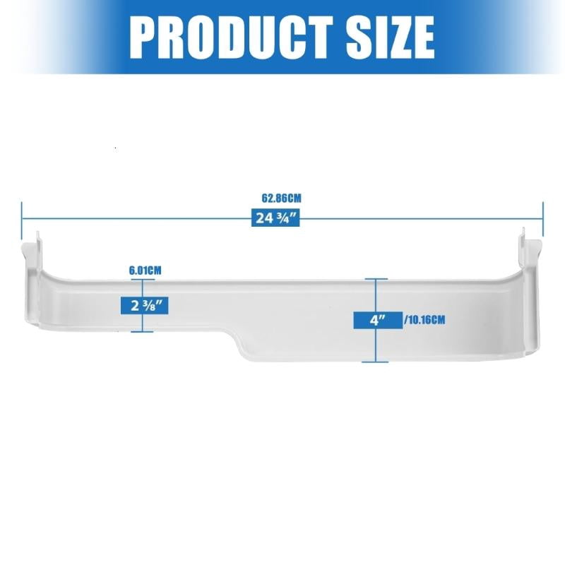 CEORPER High Quality Freezer Drawer Replacement Compatible Various Models ABS