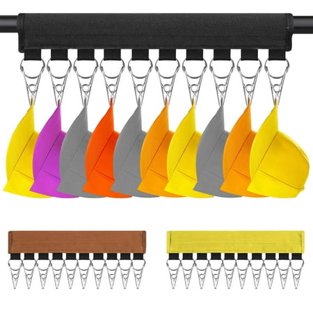 TSV Cap Organizer Hanger, Hat Holder, Baseball Cap Holder,Change Your Ordinary Hanger to Cap Organizer Hanger,Hat Organizers Suitable All Types Hats