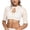 White 1, variant on MDUKONU Women German Dirndl Blouse Bavarian Oktoberfest White Dirndl Shirts for Women Size: B White