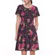 thumbnail image 1 of Disketp Rose Mix Leopard 2 para Vestido de Manga Corta para Mujeres, Vestidos de Verano para Mujeres, Casual y Holgado para la Playa, 1 of 6