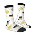 thumbnail image 4 of Yiaed Cute Cat Print Great elasticity Crew Socks Sports socks for Men and Women, 4 of 5