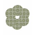 thumbnail image 7 of 15 Inch Round Placemats Set of 6, Sage Green Boho Non Slip Heat Insulation PP Table Mats, Farmhouse Chic Abstract Patterned Washable Place Mats for Kitchen Dining Party Table Decor, 7 of 7