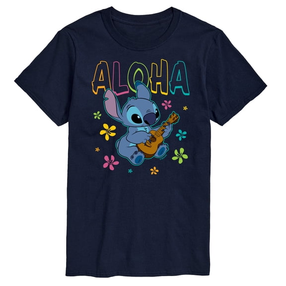 Lilo & Stitch - Aloha Stitch - Men's Short Sleeve Graphic T-Shirt