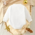 thumbnail image 4 of XAOFW Baby Bodysuit Boys Girls Long Sleeve O-Neck New Year Letter Prints Soft Cozy Casual Daily Wear Rompers, 4 of 6