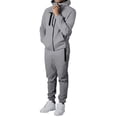thumbnail image 1 of OJinShaWanO Denim Jacket Men Men's Tracksuits Outfits Set 2 Piece Jogging Suits Warm up Sweatsuits Track Suits Sets, 1 of 4