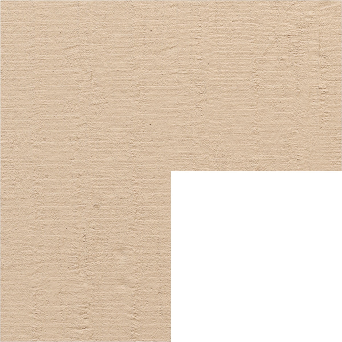 3"W x 12"D x 12"H Thin Chapel Hill Rough Cedar Woodgrain TimberThane Corbel, Primed Tan
