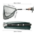 NEWEEN Telescopic Fishing Landing Net Folding Long Handle Fishing Nets for Carp Trout Pond