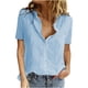 thumbnail image 1 of Cárdigan Para Mujer Botón de Moda Color Sólido Camisa de Manga Corta Cárdigan Superior Odeerbi  ODB129064, 1 of 5