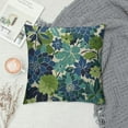 thumbnail image 2 of Nawypu  Navy Blue Green Teal Pillow Covers Modern Geometry Dahlia Floral Print Decorative Throw Pillow Covers Outdoor Farmhouse Cushion Case for Home Couch Sofa Bed Decoration, 2 of 5