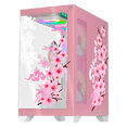 thumbnail image 2 of Gabinete XTREME PC GAMING Sakura Cherry Edition Mini Torre 5 Fan ARGB HUB Pink CXTSAHIPK, 2 of 6