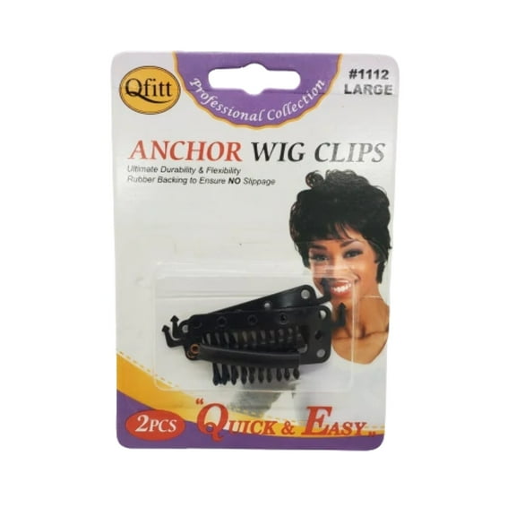 Qfitt Anchor Wig Clips #1112Large
