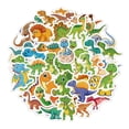 thumbnail image 2 of Pegatinas de vinilo, 50 unidades por lote, diseño de dinosaurios para bebés, diseño de anime, diseño, 2 of 3
