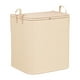 thumbnail image 1 of Bolsa Organizadora De Gran Capacidad, Tipo Cesta De Tela a Rayas, Ideal Para Guardar Ropa, Edredones Y Artículos Del Hogar. Cierre De Cremallera Resistente Y Asa Portátil., 1 of 9