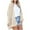 Beige, variant on Lightweight Summer Fall Cardigan for Women Spring Open Front Long Batwing Sleeve Netted Crochet Cardigans Sweaters