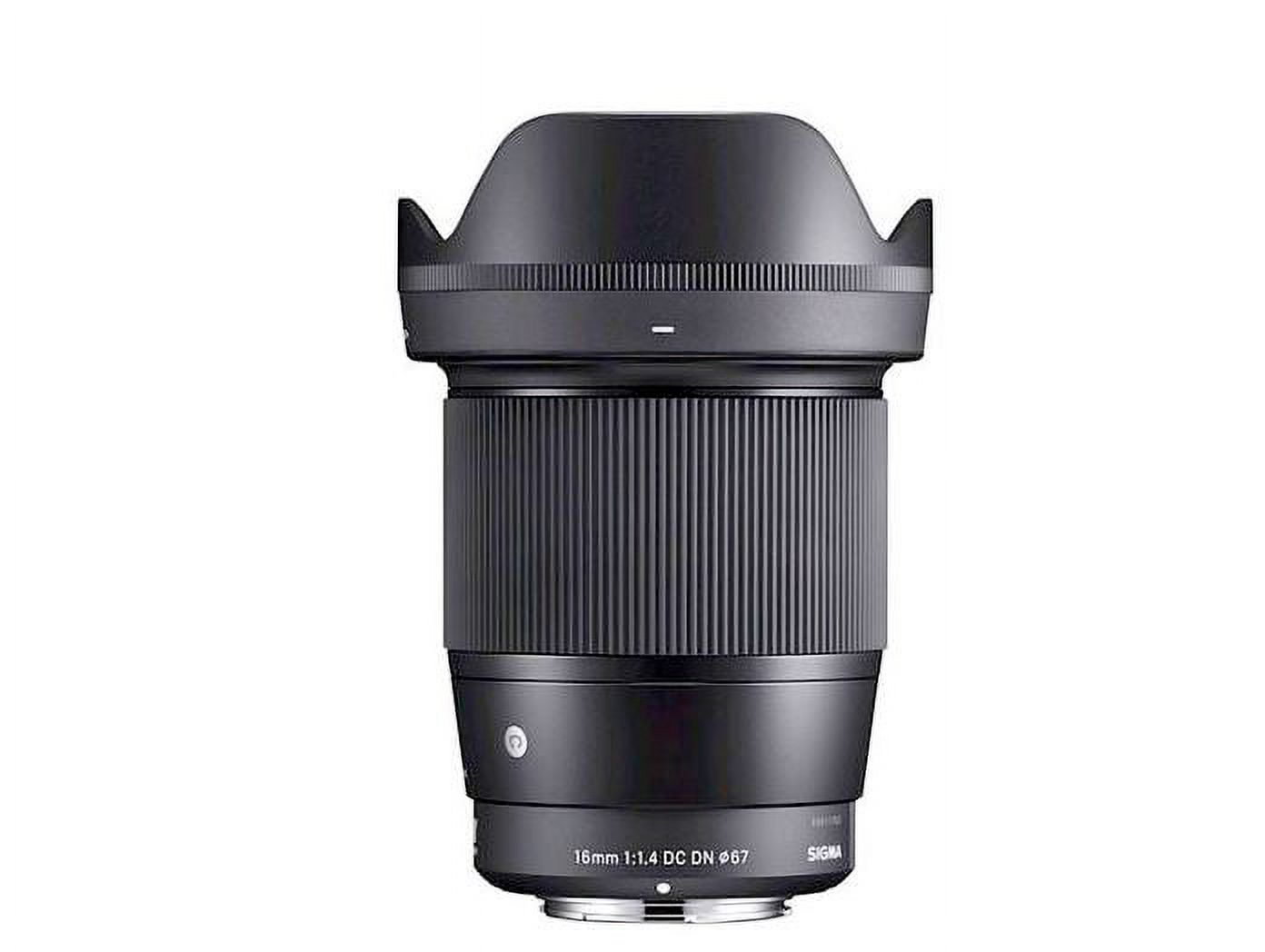 Sigma 16mm f/1.4 DC DN Contemporary Lens for Micro Four Thirds - image 2 of 4