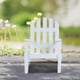 thumbnail image 5 of Simulación 1/12 casa de muebles BJD de muñeca Micro paisaje sillón modelo jardín parque decoración accesorios asiento individual blanco Salvador banco de la casa de muñecas, 5 of 10