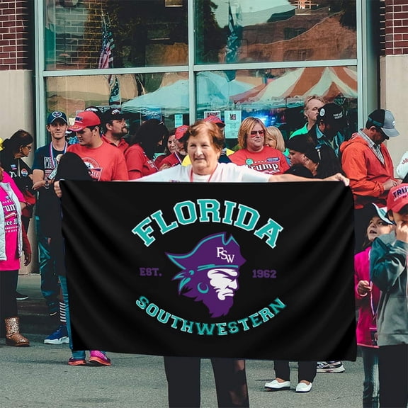 Florida Southwestern State College Logo Banner Breeze Flag Outdoor Flags Home Flag Garden Flag 3 'X 5' Ft