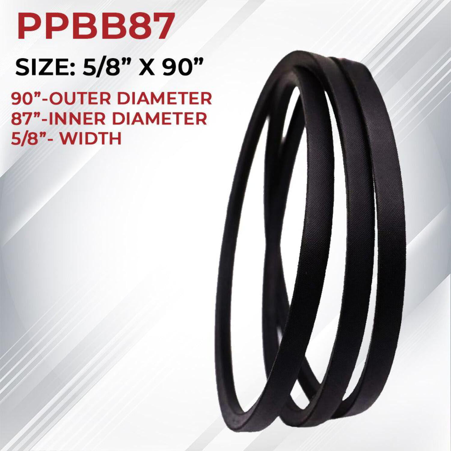 Proven Part 2PK Variable Speed Drive Belts 5/8"x90" Fit MTD 954-0467A