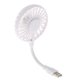 thumbnail image 4 of 2xMini Ventilador Portátil USB Ventilador De Escritorio Cable Flexible Para Viajes Diarios Ligero 28x8x2,8 Cm, 4 of 8