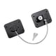 thumbnail image 4 of Cerradura de seguridad a prueba de niños, limitador de puerta a prueba de bebés, cerradura protectora para refrigerador Negro, 4 of 9