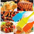 thumbnail image 3 of Silicone Barbeque Brush Cooking BBQ Basting Brush Upgrade Heat Resistant Pastry Brushes Oil Brush Cooking Baking and Grilling, 3 of 9