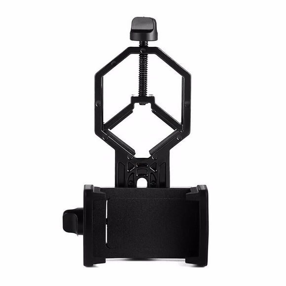 Universal Telescope Phone Adapter Mount Holder For Binoculars Monocular Spotting Scope Microscope 1pcs-black