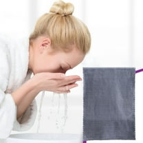 Microfiber Facial Towes,Quick Dry Bath Towels Ultra Soft Premium Washcloths Quick Drying - Highly Absorbent Coral Velvet Bathroom Wash Clothes - Use as Bath, Spa, Facial, Fingertip Towel