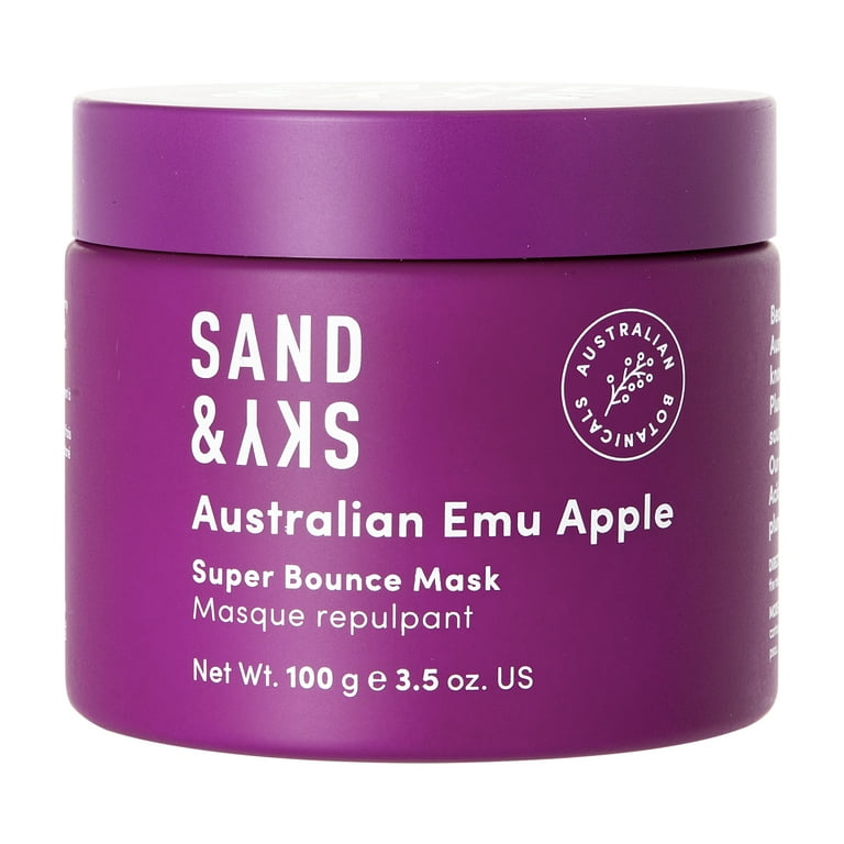 Sand & Sky Australian Emu Apple Super Bounce Mask, 3.5 oz