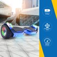 thumbnail image 2 of HOVERSTAR Hoverboard, LBW16 Chrome Color All Terrain Wide Tire, Electric Skateboard Tire with LED Light and Wireless Bluetooth Music Speaker HOVERSTAR LBW16, 2 of 7