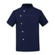 thumbnail image 3 of Chaqueta de abrigo para hombres y mujeres, ropa de camarero, ropa de cocina para catering, ropa XXL Yuyangstore chaqueta de cocinero, 3 of 8