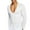 White, variant on Chbgutlmr Long Sleeve Tops for Men Deep V Neck Slim Fitting Comfy Workout Gym Sports Shirts Tops Fall