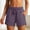 *Purple, variant on ClodeEU Women's Quick Dry Lightweight Running Shorts with Zip Pockets,Casual Athletic Bottoms for Summer Khaki,Womens Plus M