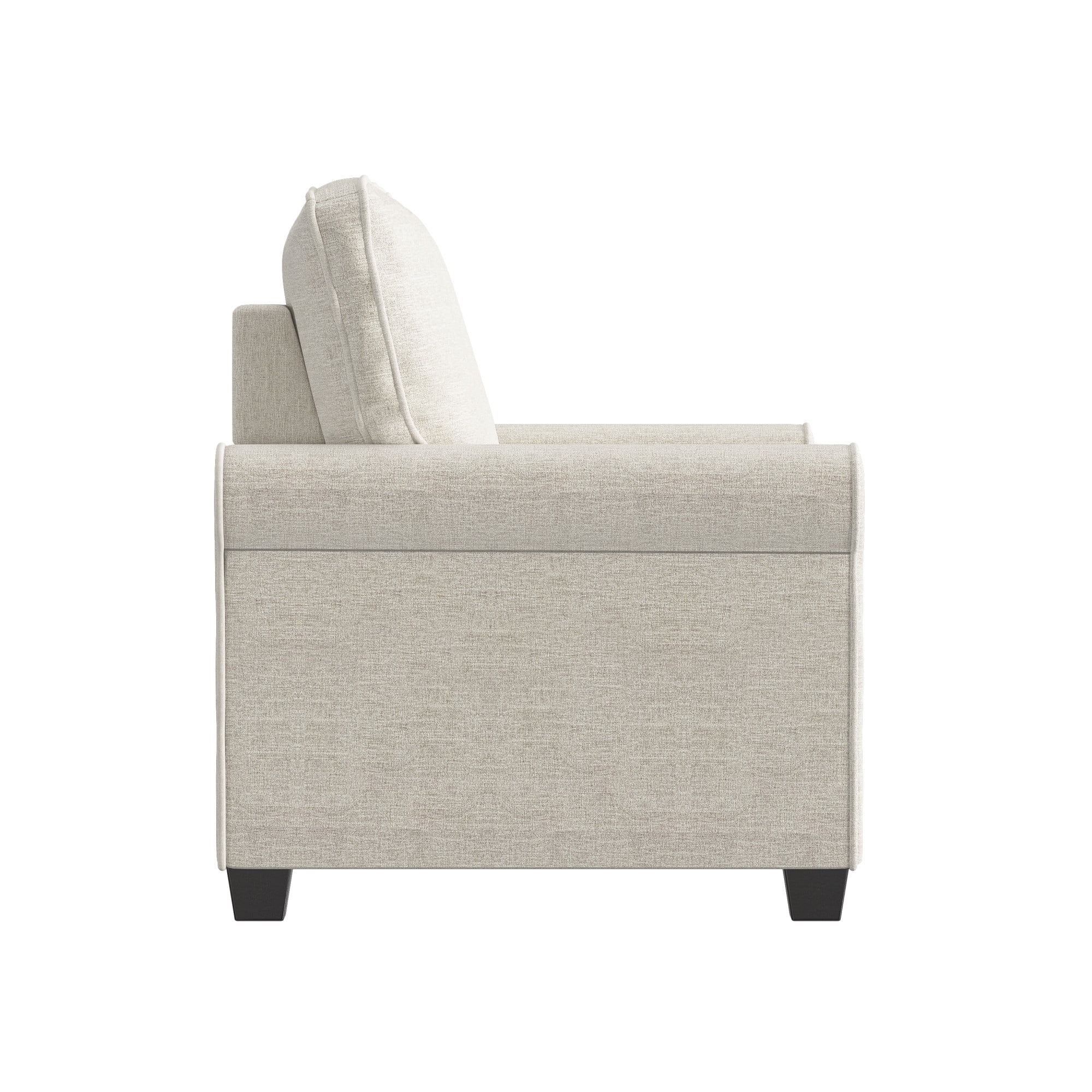 Mainstays Tatum Twin Sleeper 56.25" Loveseat, Beige